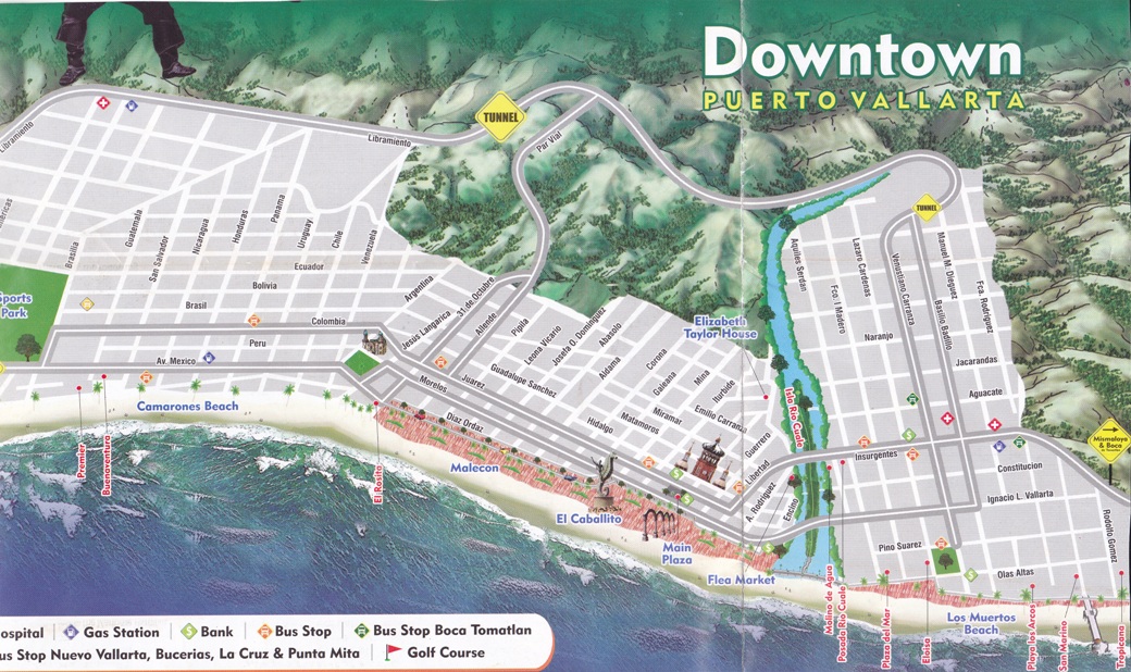 Gay Puerto Vallarta Map